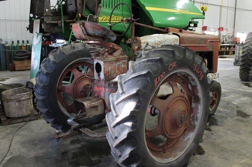 Used International M Tractor parts.