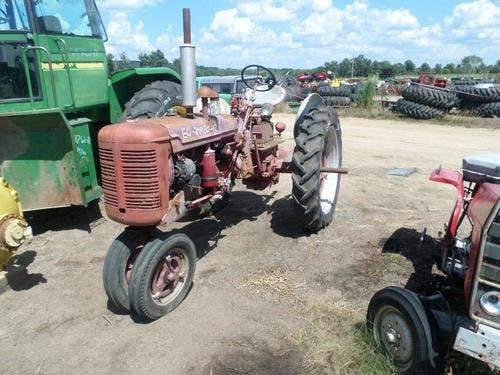 Used International C Tractor parts.