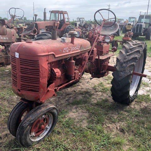 Used International C Tractor parts.