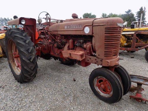 Used International M Tractor parts.