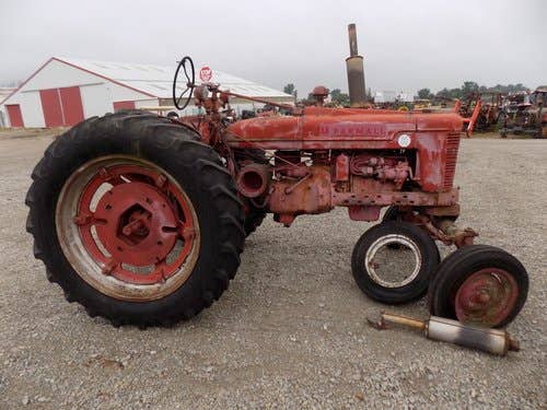 Used International H Tractor parts.
