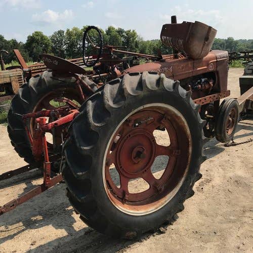 Used International H Tractor parts.
