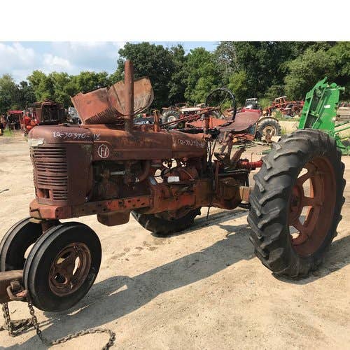 Used International H Tractor parts.