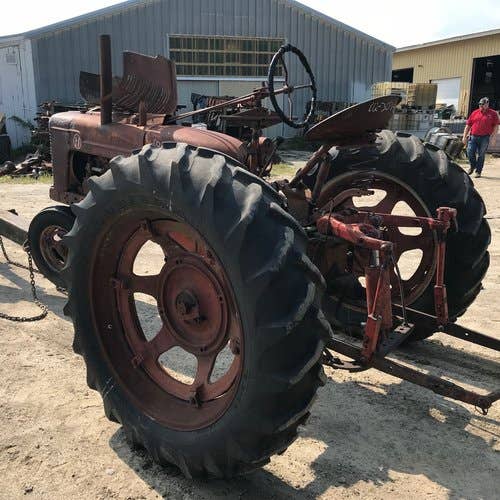 Used International H Tractor parts.