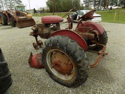 Used International B Tractor parts.