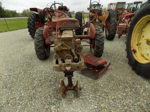 Used International B Tractor parts.