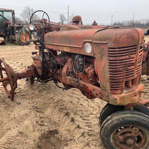 Used International M Tractor parts.