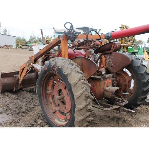 Used International M Tractor parts.