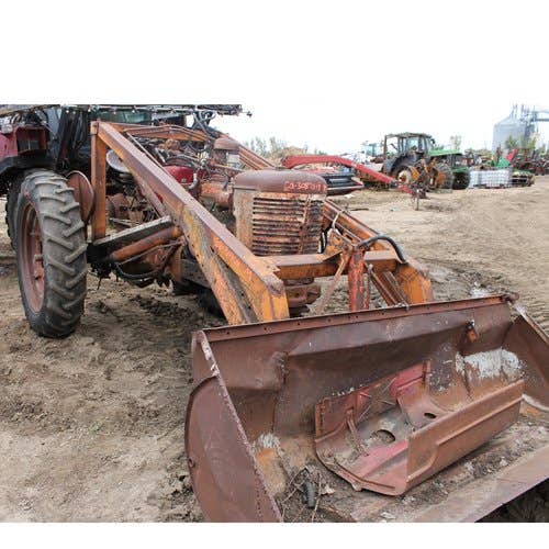 Used International M Tractor parts.