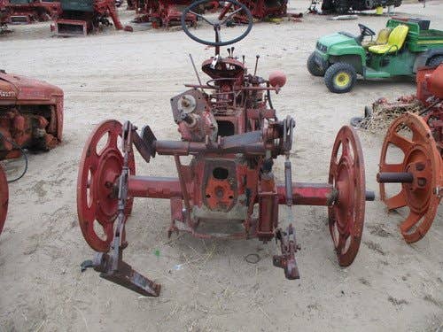 Used International C Tractor parts.