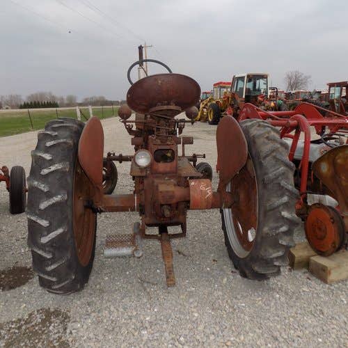 Used International C Tractor parts.