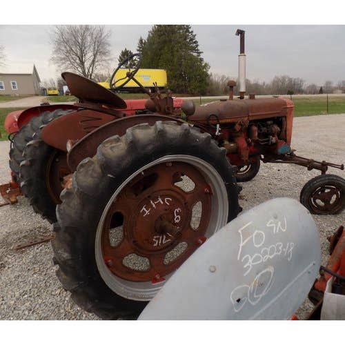 Used International C Tractor parts.