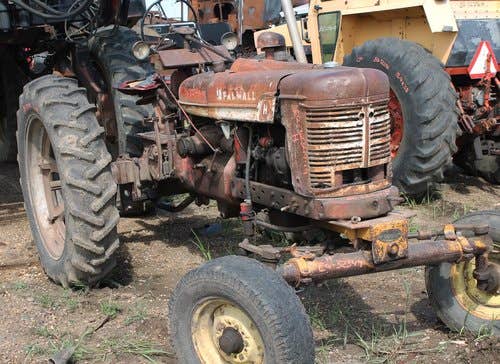 Used International H Tractor parts.