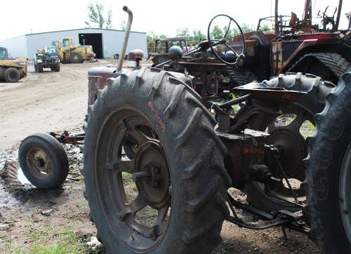 Used International H Tractor parts.