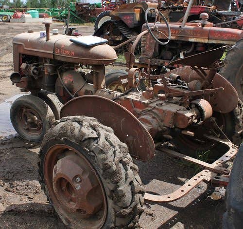 1941 Used International B Tractor parts.