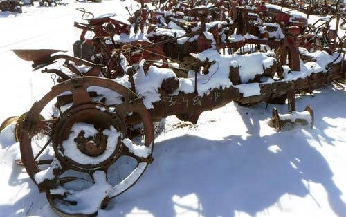 Used International h Tractor parts.