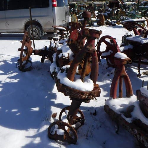 Used International h Tractor parts.