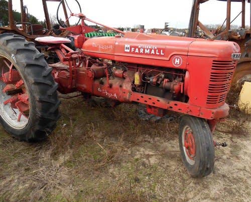 Used International H Tractor parts.
