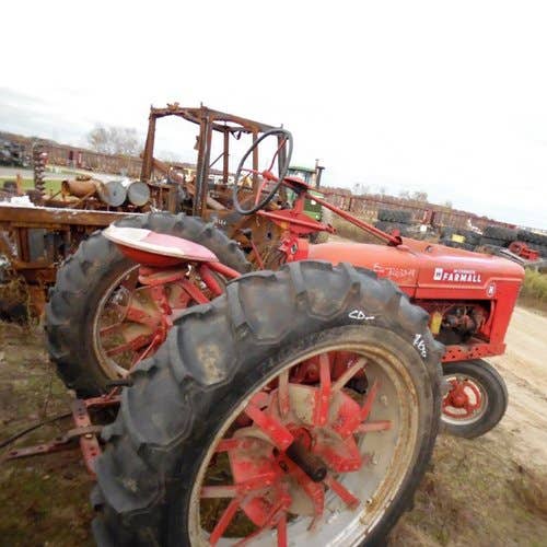 Used International H Tractor parts.