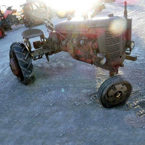 Used International b Tractor parts.