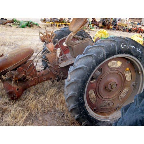 Used International C Tractor parts.