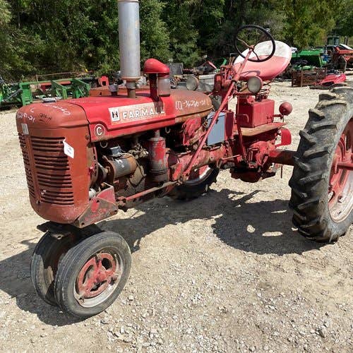 Used International C Tractor parts.
