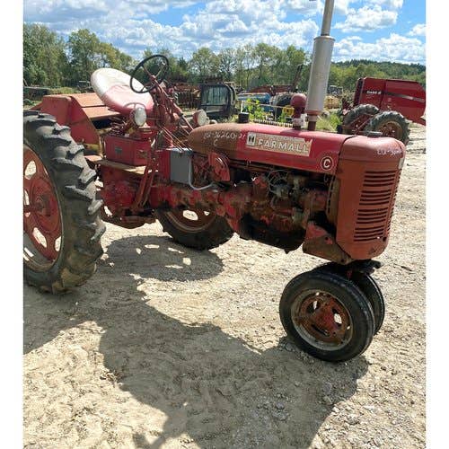 Used International C Tractor parts.