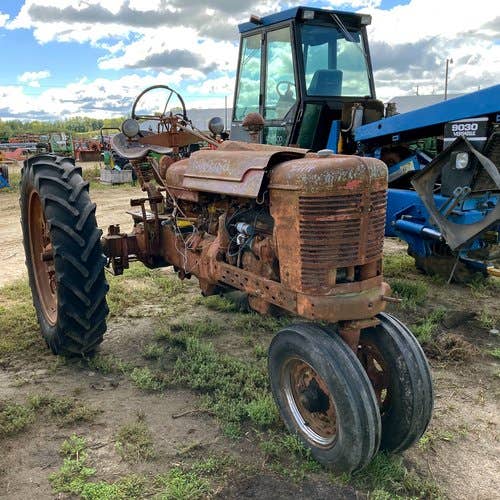 Used International h Tractor parts.