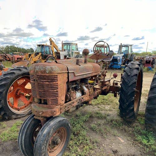 Used International h Tractor parts.