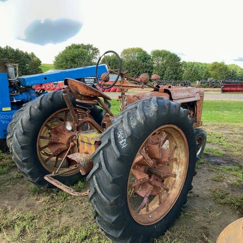 Used International h Tractor parts.
