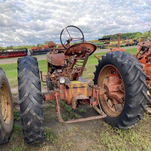 Used International h Tractor parts.