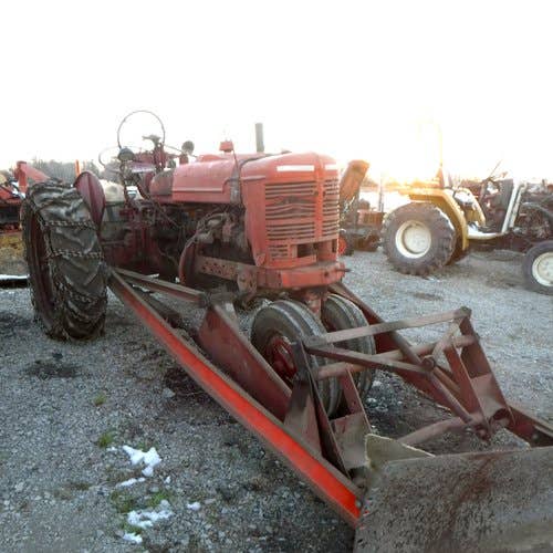 Used International H Tractor parts.