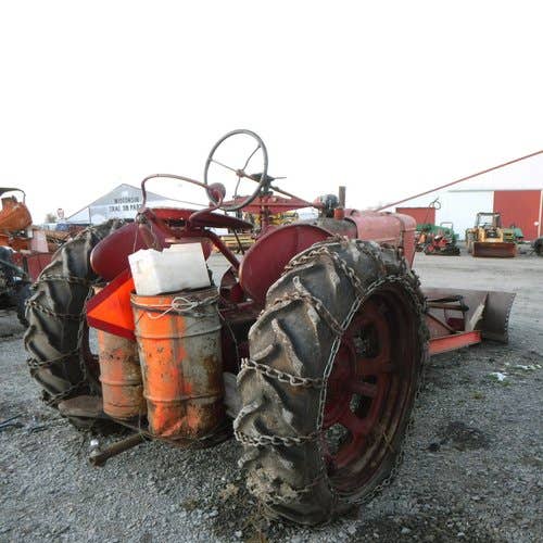 Used International H Tractor parts.