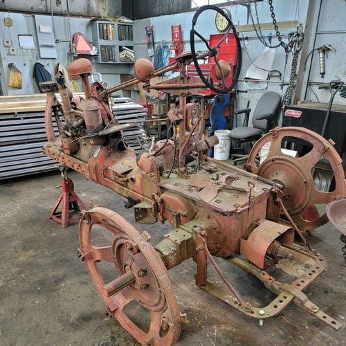 Used International H Tractor parts.