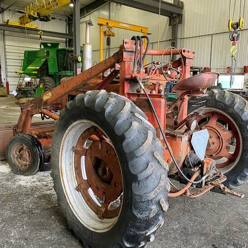 1948 Used International M Tractor parts.
