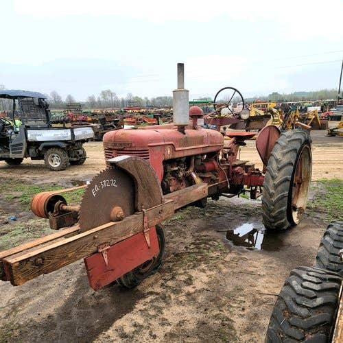Used International H Tractor parts.