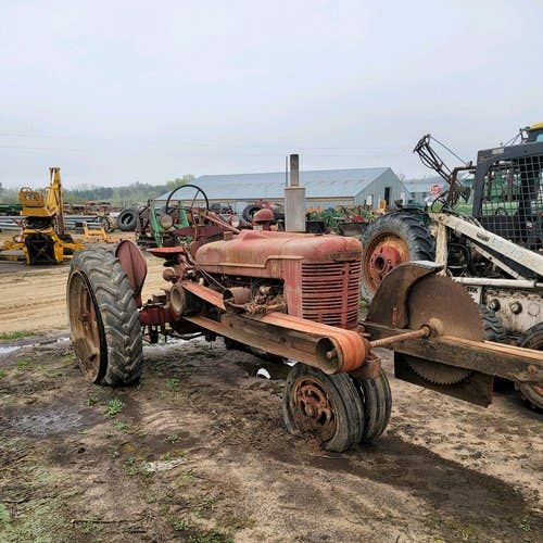 Used International H Tractor parts.
