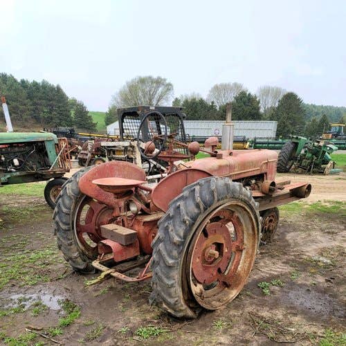 Used International H Tractor parts.