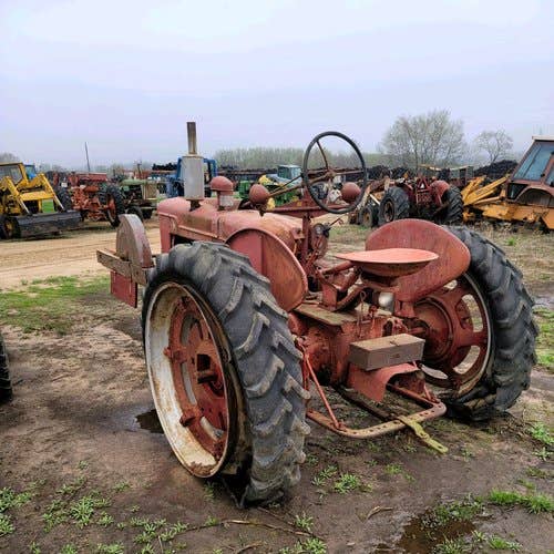 Used International H Tractor parts.