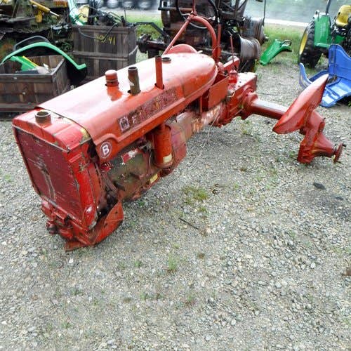 Used International B Tractor parts.