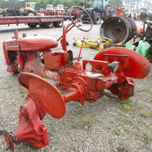Used International B Tractor parts.