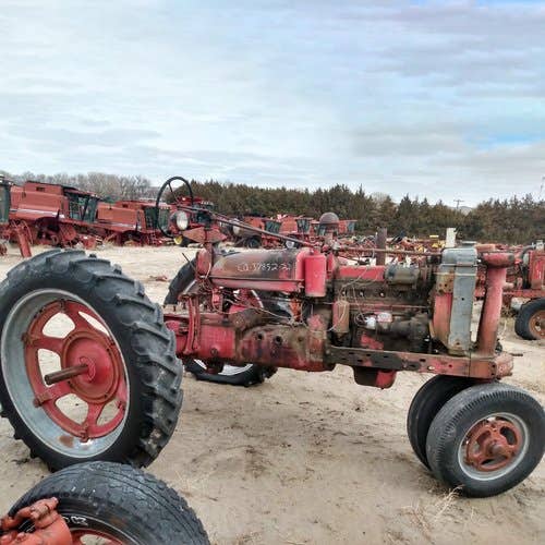 Used International h Tractor parts.