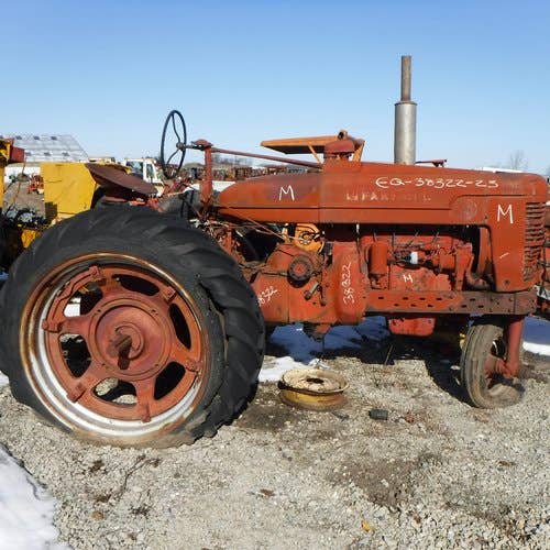 Used International m Tractor parts.