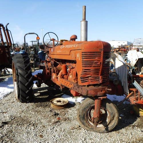 Used International m Tractor parts.