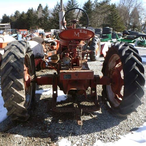 Used International m Tractor parts.