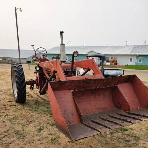 Used International H Tractor parts.