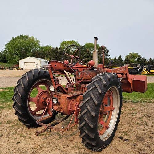 Used International H Tractor parts.