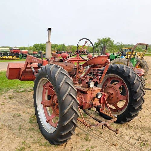 Used International H Tractor parts.