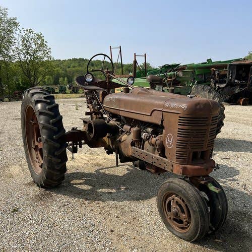 Used International H Tractor parts.