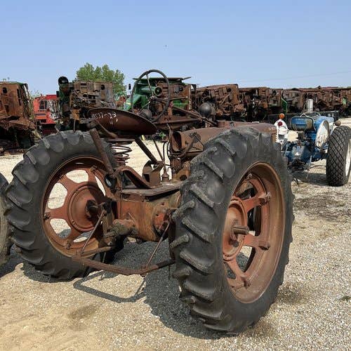 Used International H Tractor parts.